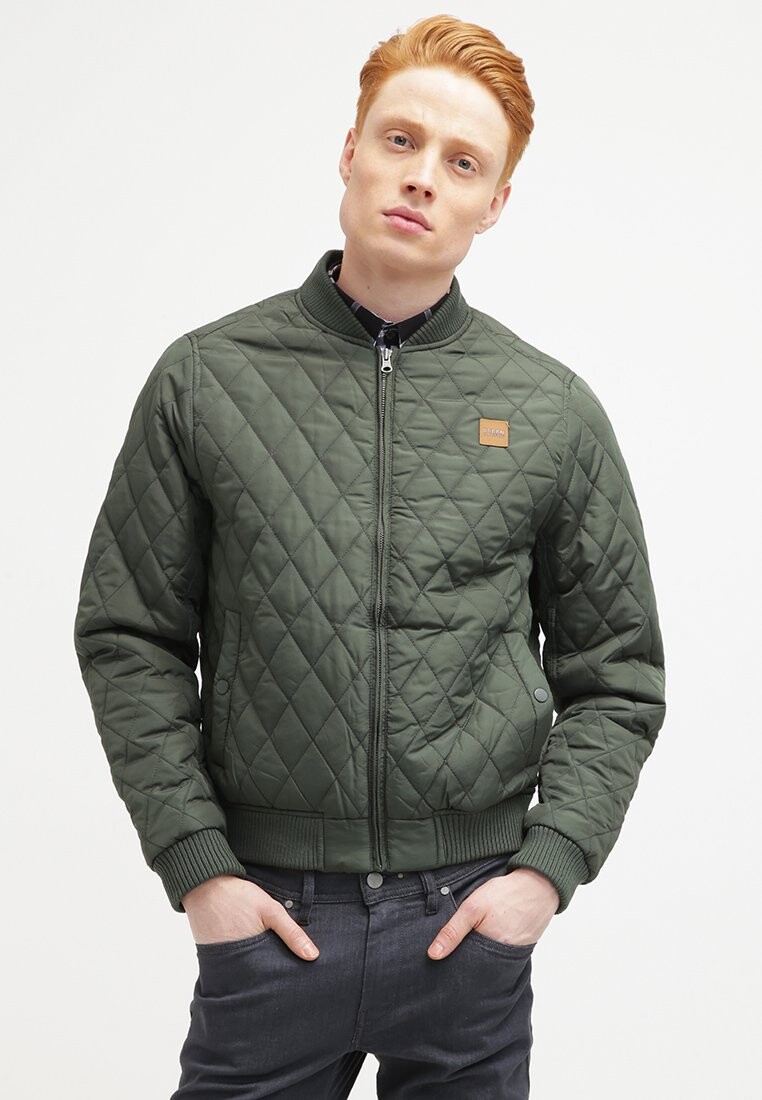 

Куртка Urban Classics ДАЙМОНД, цвет olive