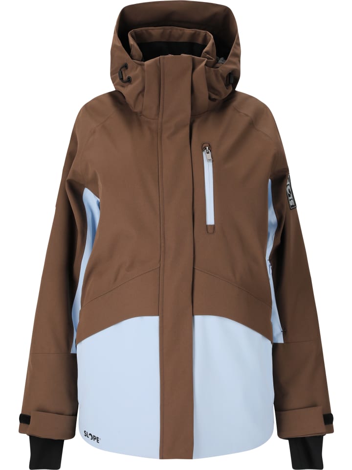 

Горнолыжная куртка Kenai в цвете 1101 Slate Black SLOPE