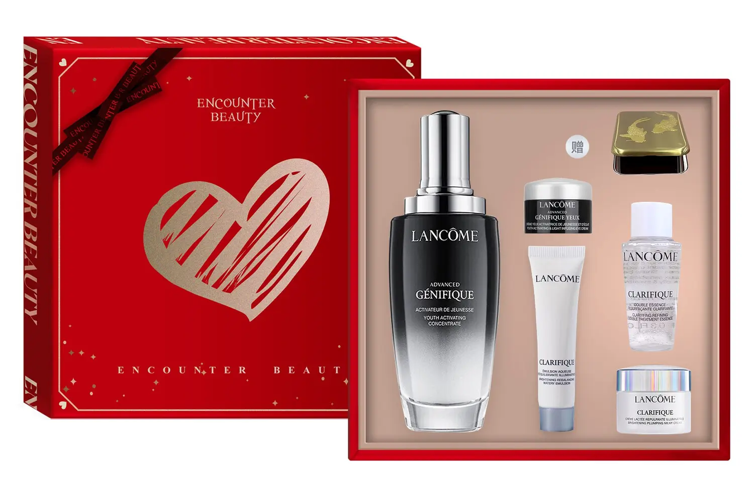 Набор косметики Lancôme Génifique Ultimate включает омолаживающую сыворотку 100 мл, 5 предметов — фото 4