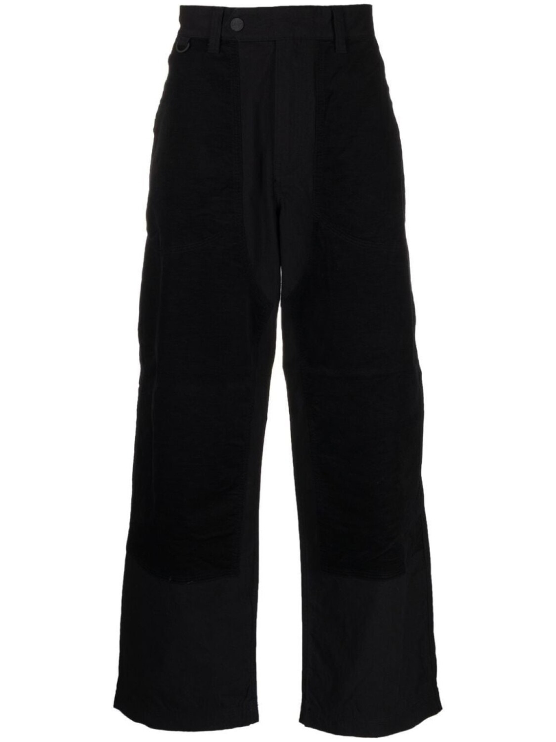 

White Mountaineering прямые брюки с карманами, черный