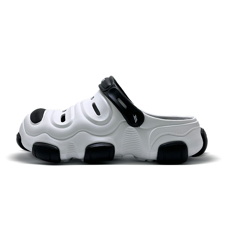 

TRESPASS Клоги мужские бело-черные, цвет White Black