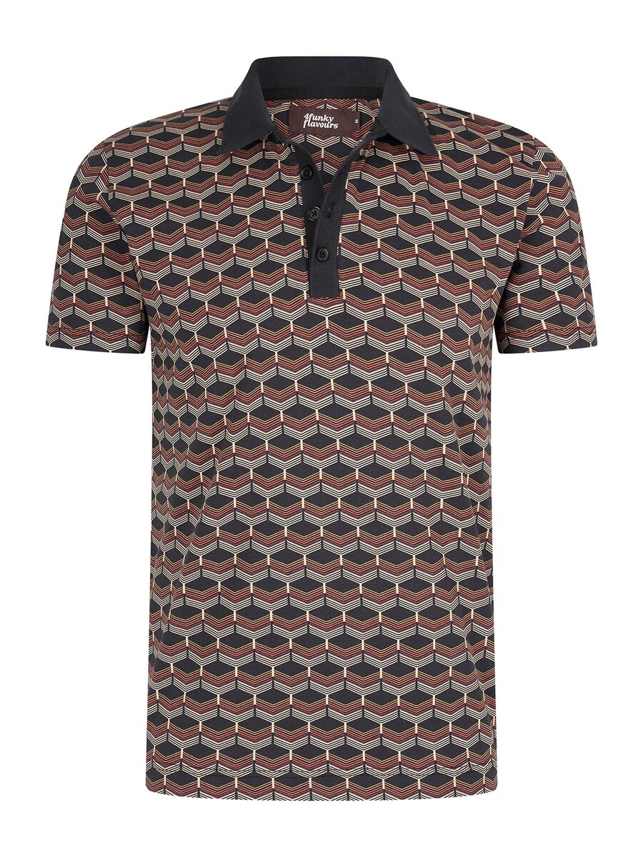 

Рубашка поло 4funkyflavours Shirt Let s Go Together, разноцветный
