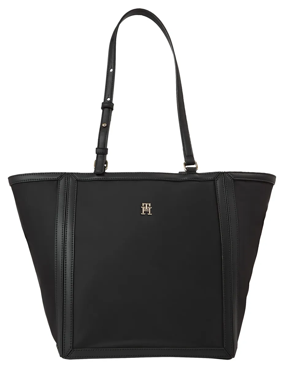 

Tommy Hilfiger шоппер "TH ESSENTIAL S TOTE", сумка женская сумка женская сумка с ручкой Переработанные материалы, черный