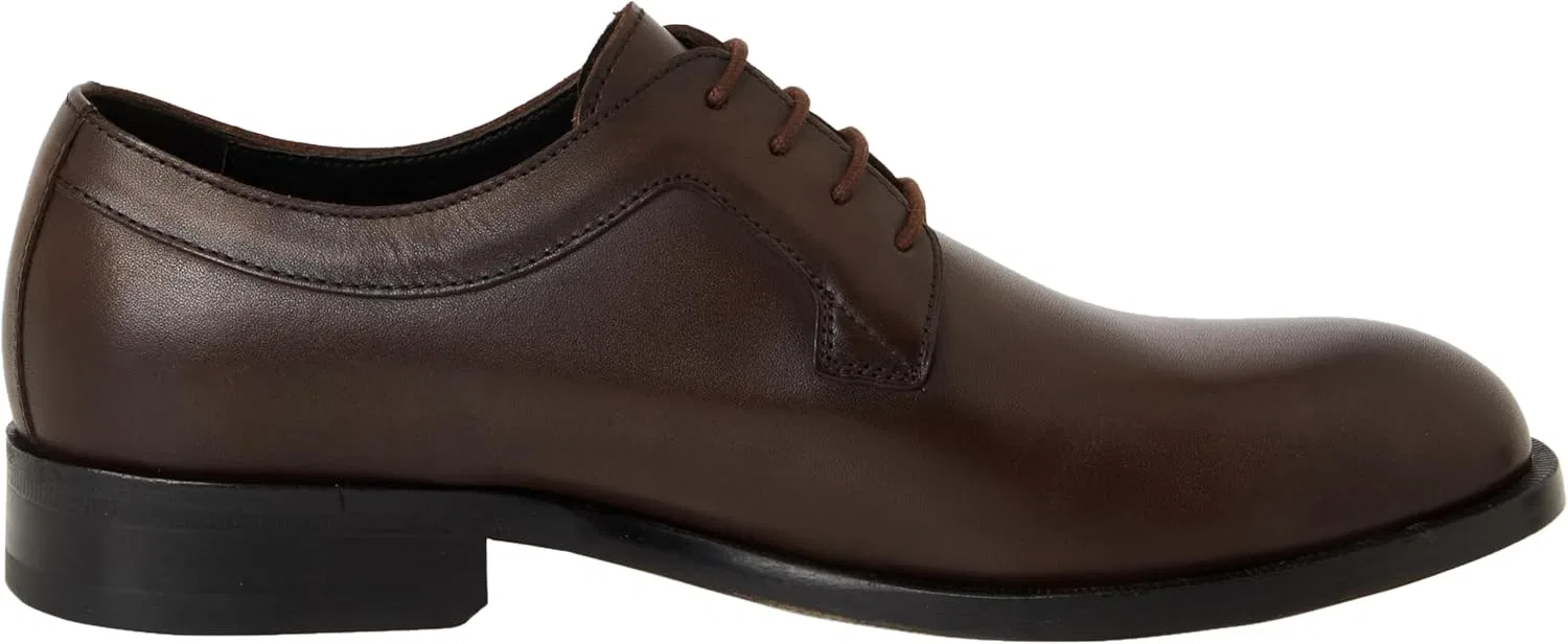 Мужские туфли BOSS Limber_derb_lt Derby, Dark Brown201 — фото 4