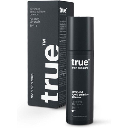 Крем для лица SPF TRUE MEN SKIN CARE Увлажняющий дневной для ухода за кожей с, защита от старения и загрязнений — фото 2