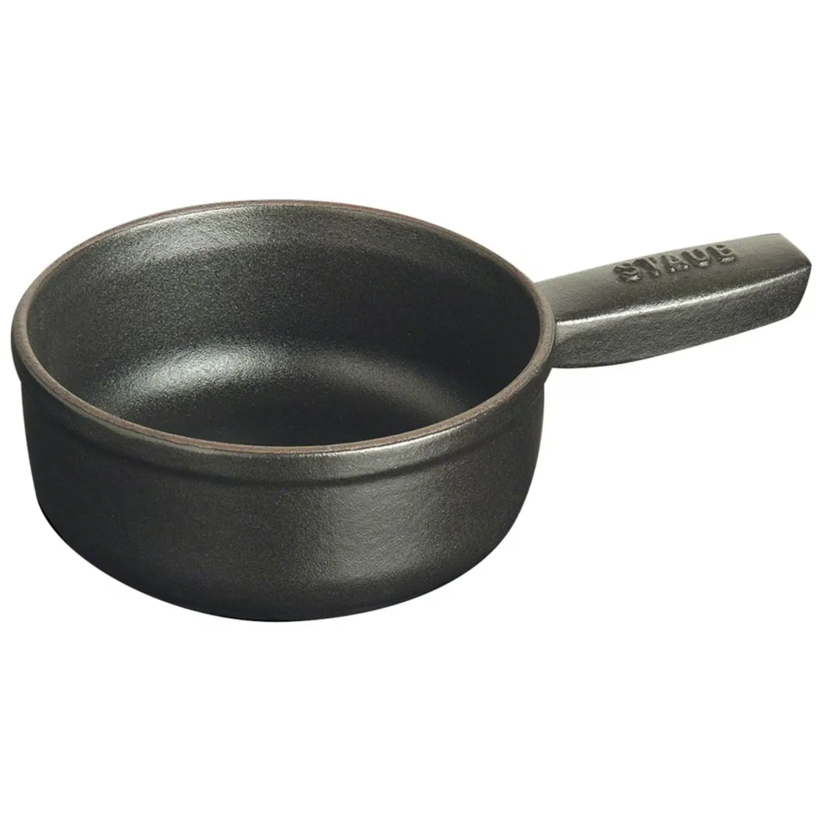 

Сотейник для фондю Staub, чугун, 0.35 л, 12 см, черный