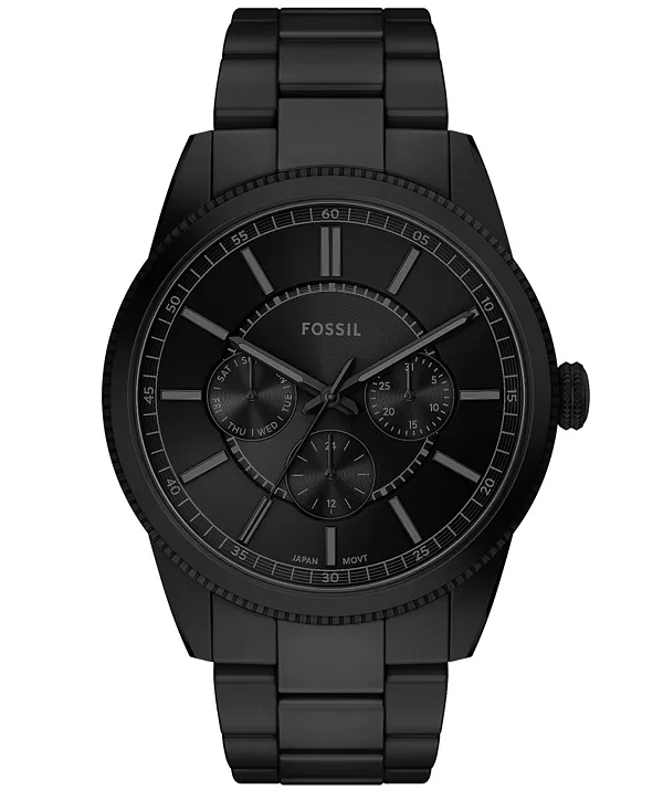 

Мужские многофункциональные черные часы Pearson из нержавеющей стали, 42 мм Fossil, black