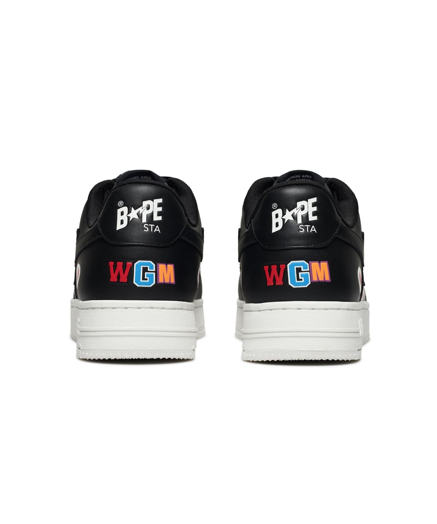 BAPE STA SHARK A BATHING APE, BLACK — фото 2
