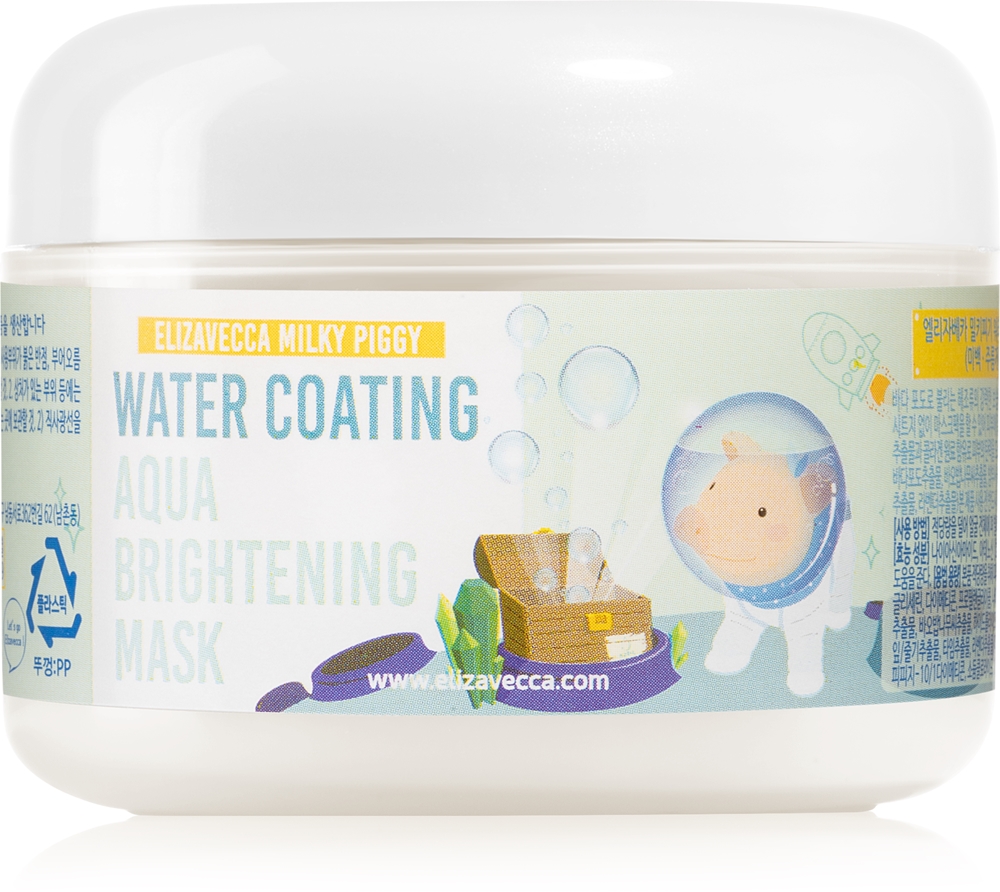 

Осветляющая маска Milky Piggy Water Coating с коллагеном для сияния и увлажнения Elizavecca, 100 гр