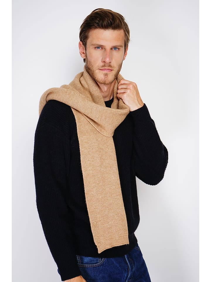 

Шарф светло-коричневого цвета - (Д)170 x (Ш)30 см C& Jo