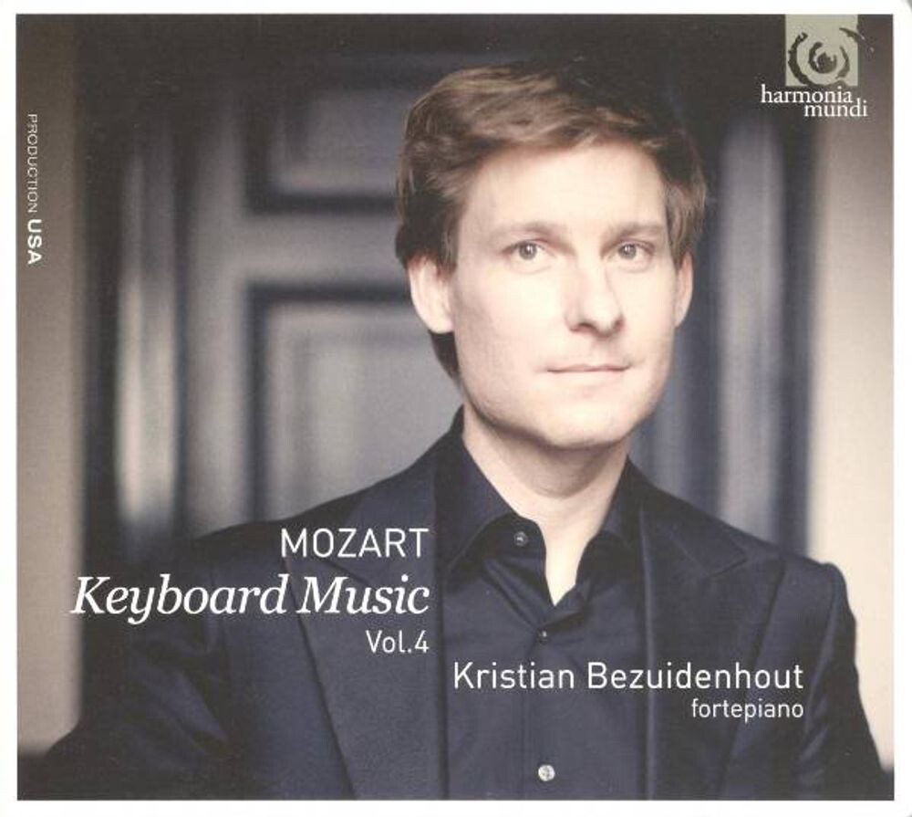 

Диск CD Mozart - Keyboard Music Vol. 4: Piano Sonatas K.283 & K.311 [Import] - Wolfgang Amadeus Mozart, Kristian Bezuidenhout