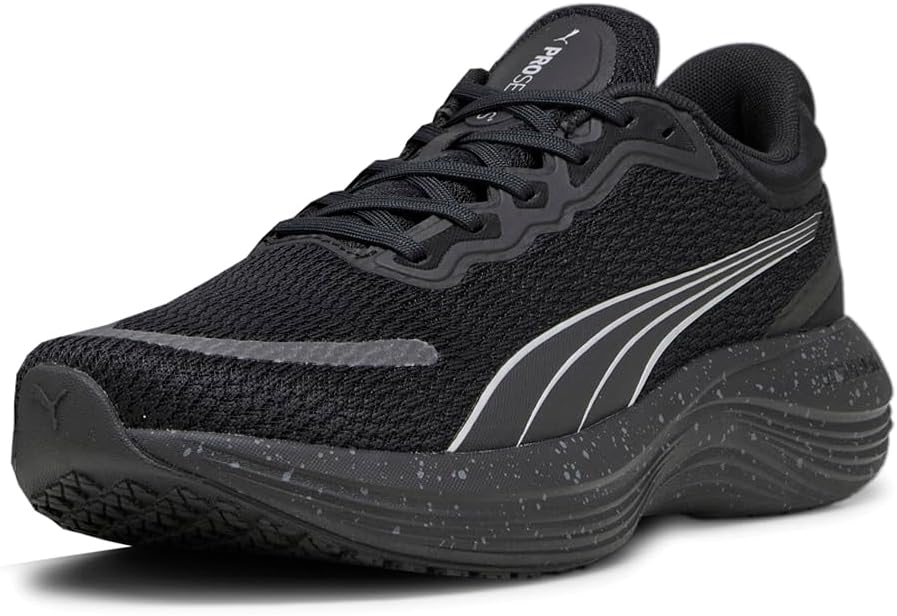 Мужские кроссовки для бега Puma Scend Pro, черный/серый/темно-серый — фото 2