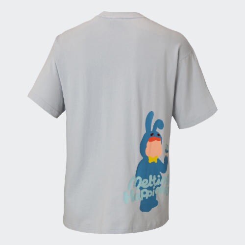 Футболка Clover Melting Sadness мужская серая Adidas Originals, серый — фото 3