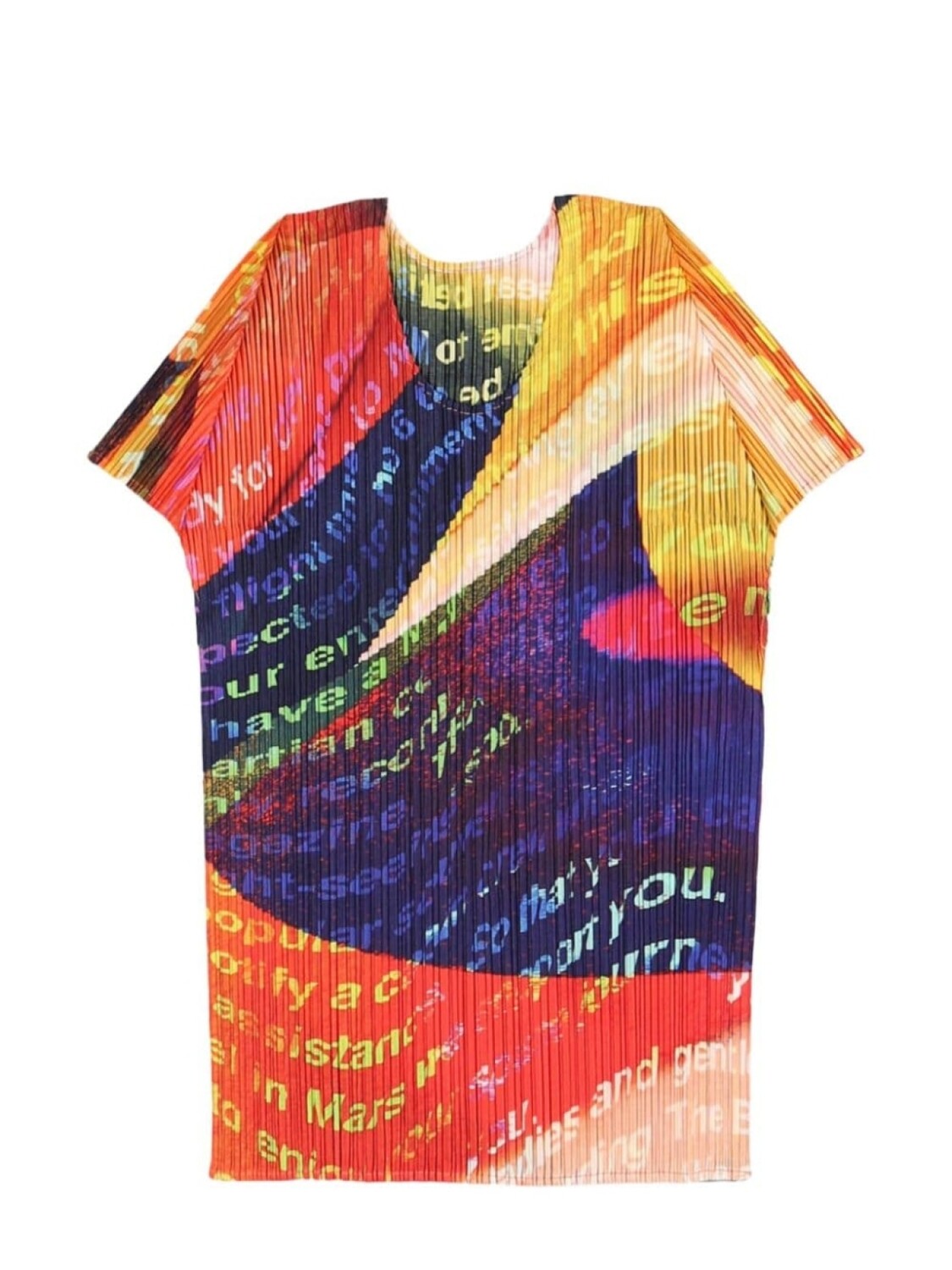 

Pleats Please Issey Miyake футболка Вояджер, оранжевый