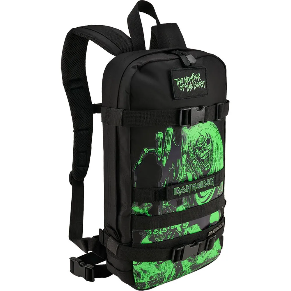 

Рюкзак Brandit Iron Maiden US Cooper Daypack NOTB 40L, зеленый