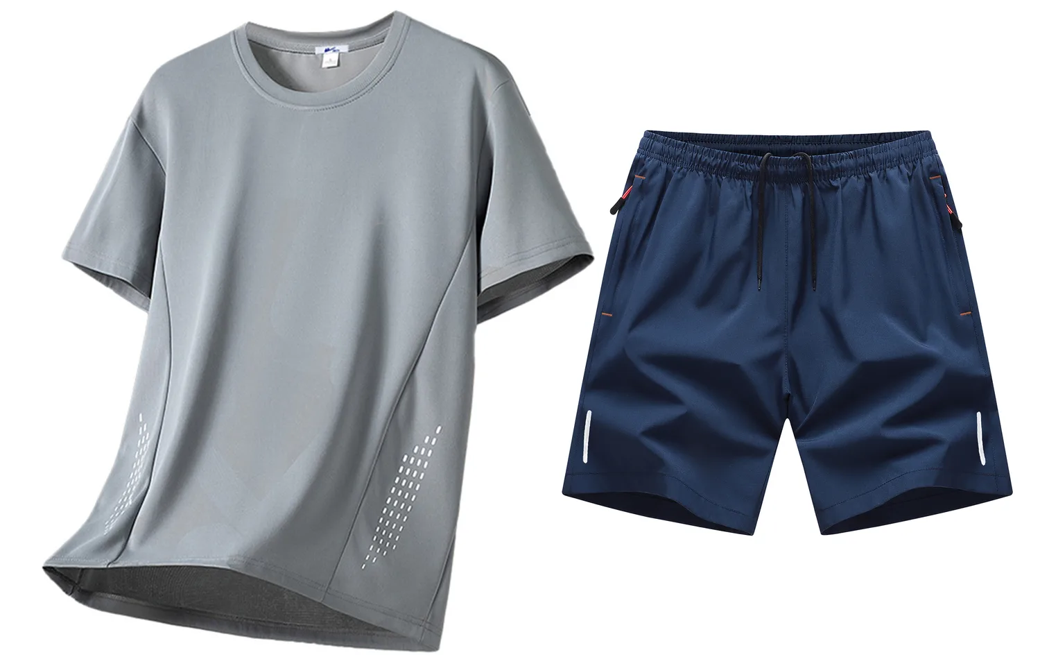 Коллекция "Riding The Wind" спортивная одежда унисекс WARRIOR, 821 Gray+890 Blue (Clothing Sets)