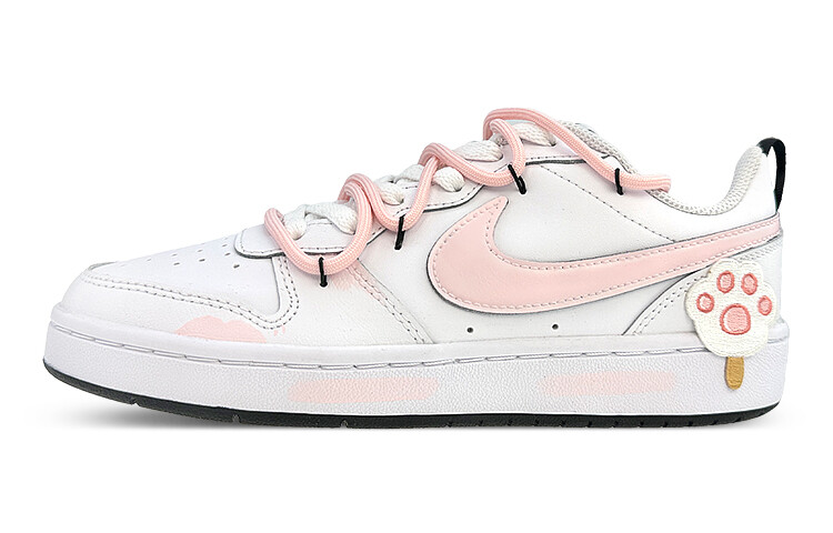 

Кроссовки Nike Court Borough Series Skateboard Shoes Women's Low-Top Pink