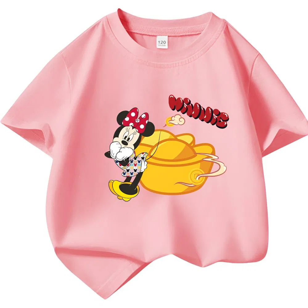 Футболка с Микки Маусом Disney розовая