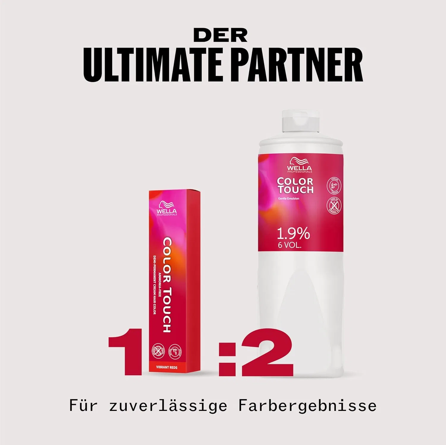 Интенсивная краска для волос «Color Touch Vibrant Reds 55/54» от Wella Professionals Wella Professionals — фото 3