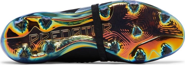 Кроссовки Predator 24 Elite FG 'Base Black Pack', черный — фото 4