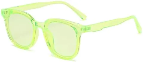 

Винтажные круглые солнцезащитные очки большого размера 2027 года для женщин и мужчин, флуоресцентно-зеленые, в крупной оправе, модные и стильные MTZJH, C3