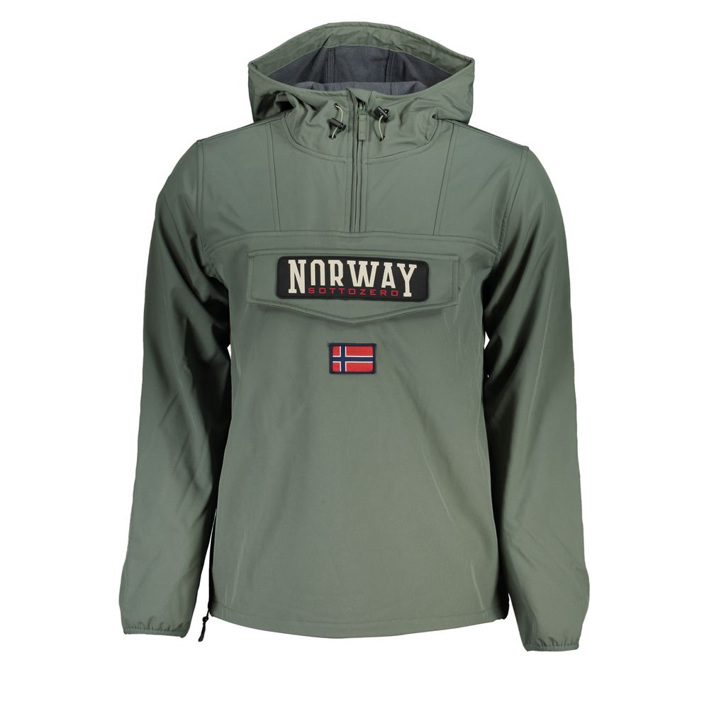 

Зеленая куртка из полиэстера Geographical Norway