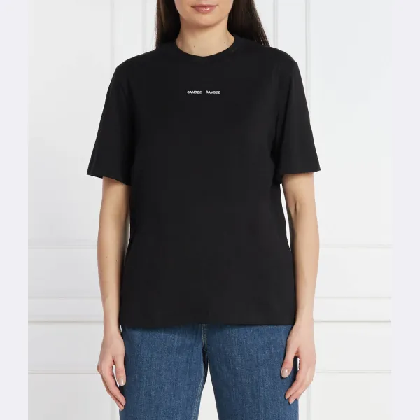 

Футболка Sadalila стандартного кроя Samsøe Samsøe, черный