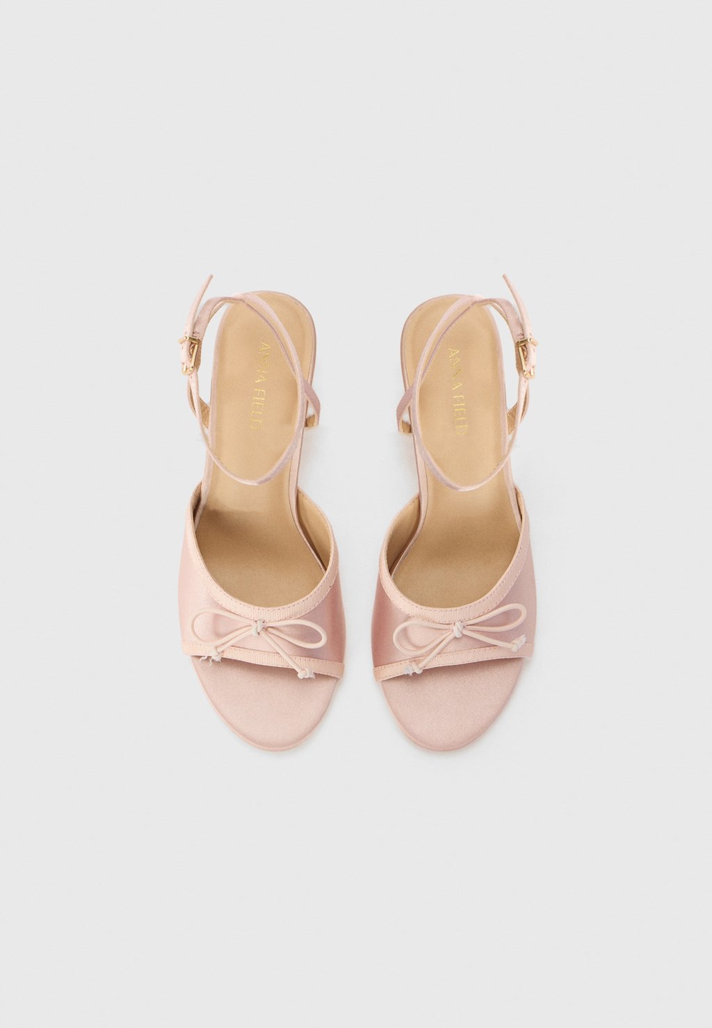 Сандалии с манжетой на щиколотке Anna Field by Zalando, светло-розовый — фото 4