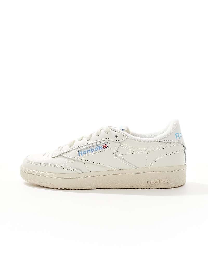 Reebok – Club C 85 – винтажные кремово-белые спортивные туфли — фото 2