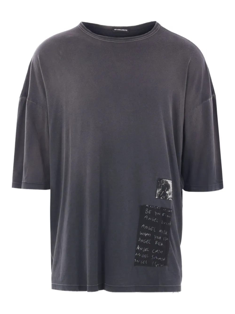 

Футболка Dieter Ann Demeulemeester, черный