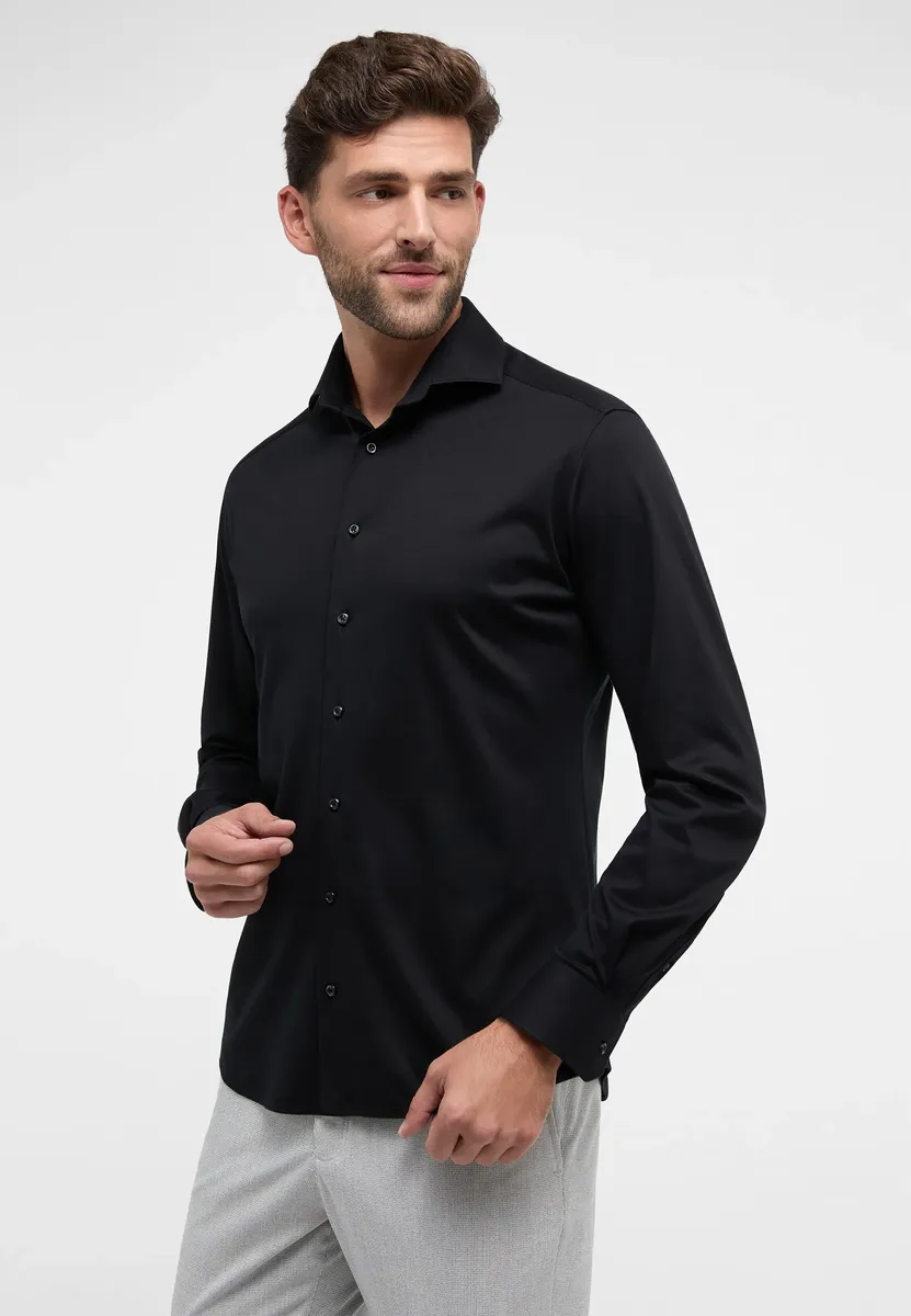 

Рубашка Eterna с длинными рукавами "MODERN FIT", черный