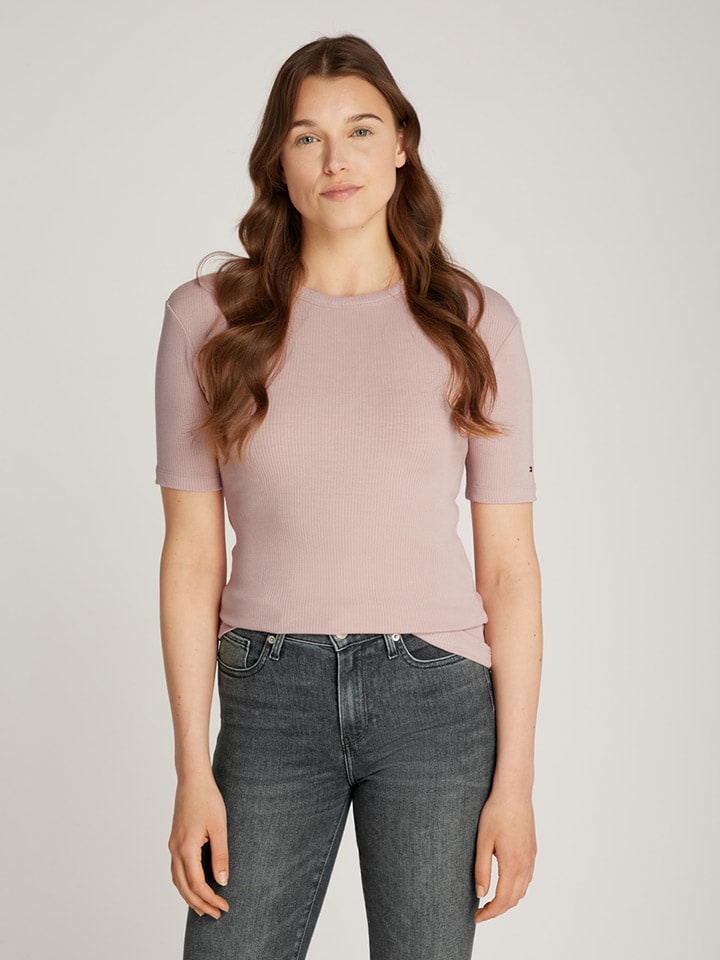 

Tommy Hilfiger Розовая футболка, Розовый, Tommy Hilfiger Розовая футболка