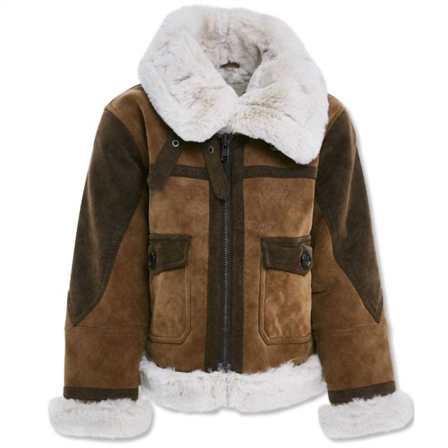 

Куртка-бомбер Vienna для мальчиков коричневого цвета JORDAN CRAIG