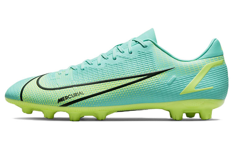 

Футбольные бутсы Mercurial Vapor 14 мужские низкие синие/зеленые Nike