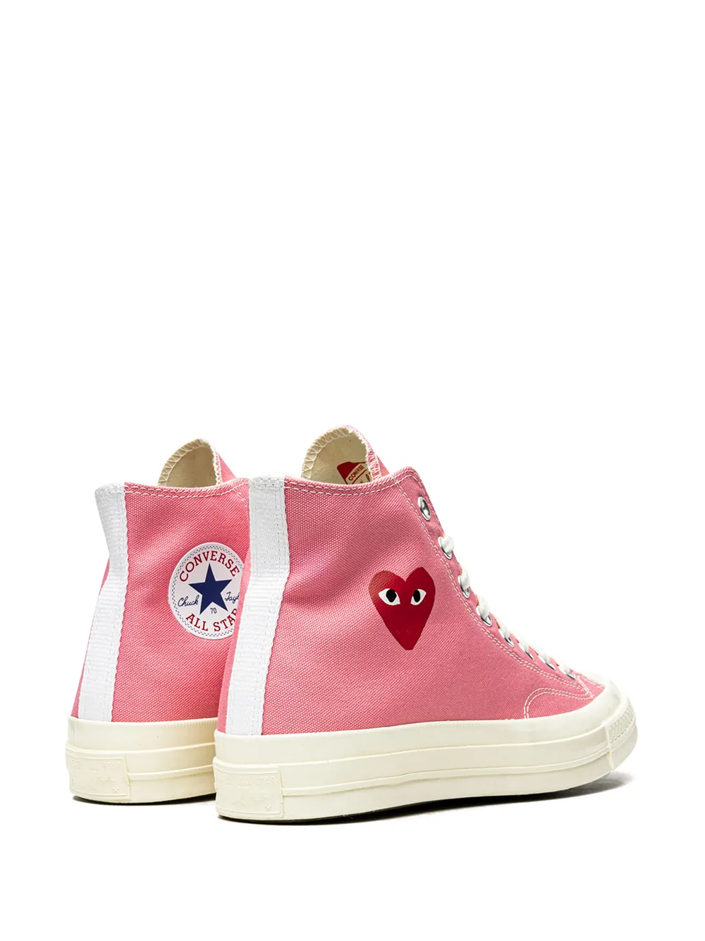 Высокие кеды Chuck 70 из коллаборации с CDG Converse, розовый — фото 3