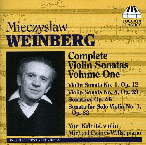 

CD диск Weinberg / Kalnits / Csanyi-Wills: Complete Violin Sonatas 1