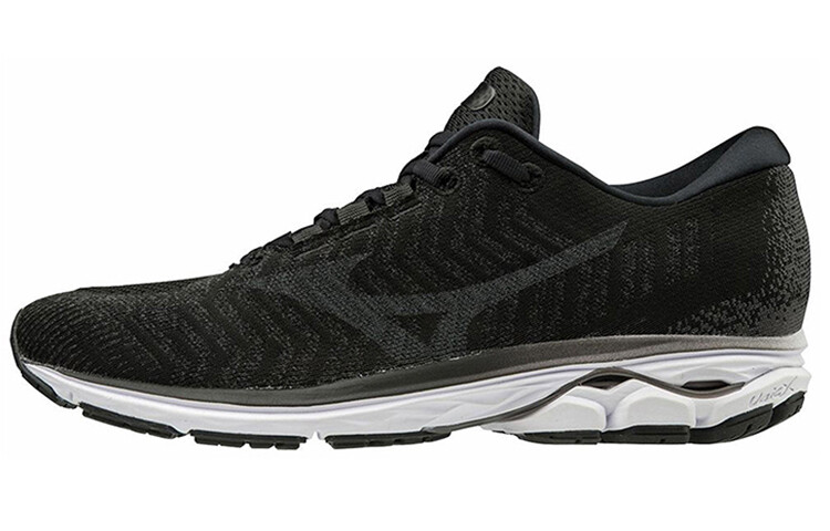 

Женские кроссовки Wave Rider Waveknit 3 Wide «Черно-серые» Mizuno