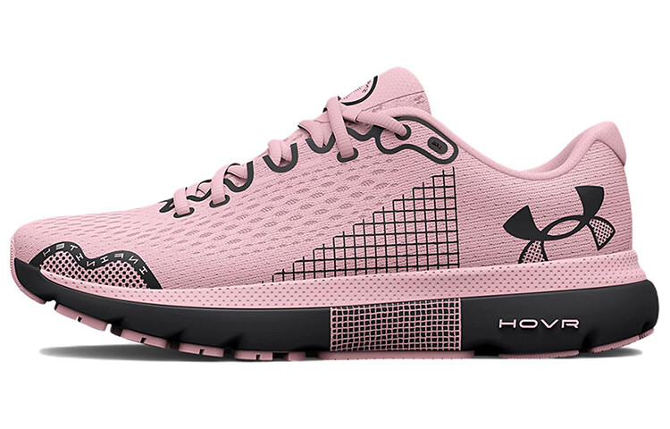 

Кроссовки женские HOVR Infinite 4 с низким верхом розового цвета Under Armour