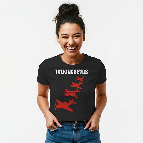 

Футболка Juniors с принтом силуэтов самолетов Talking Heads Unbranded