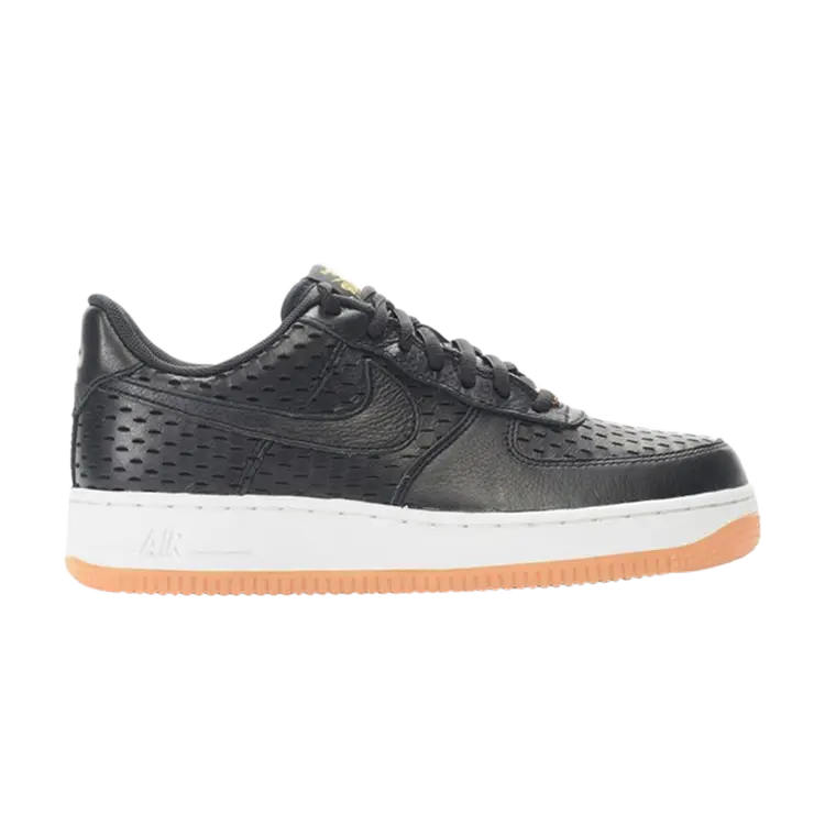

Кроссовки Nike Wmns Air Force 1 Low '07 Premium 'Black Gum', черный