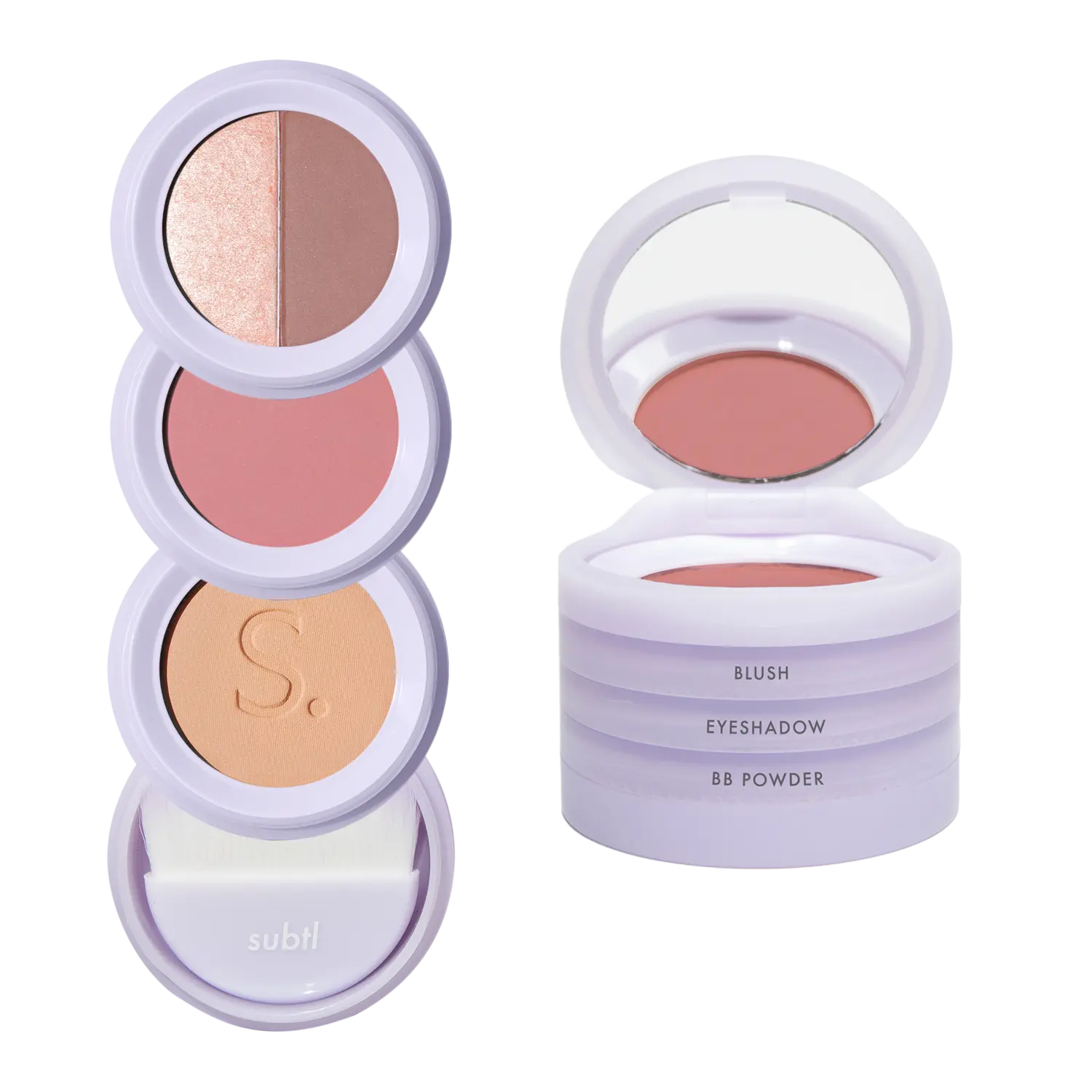 

Румяна 3-in-1 Powder Stak SUBTL. Beauty, Light 1C (Light with cool undertones)