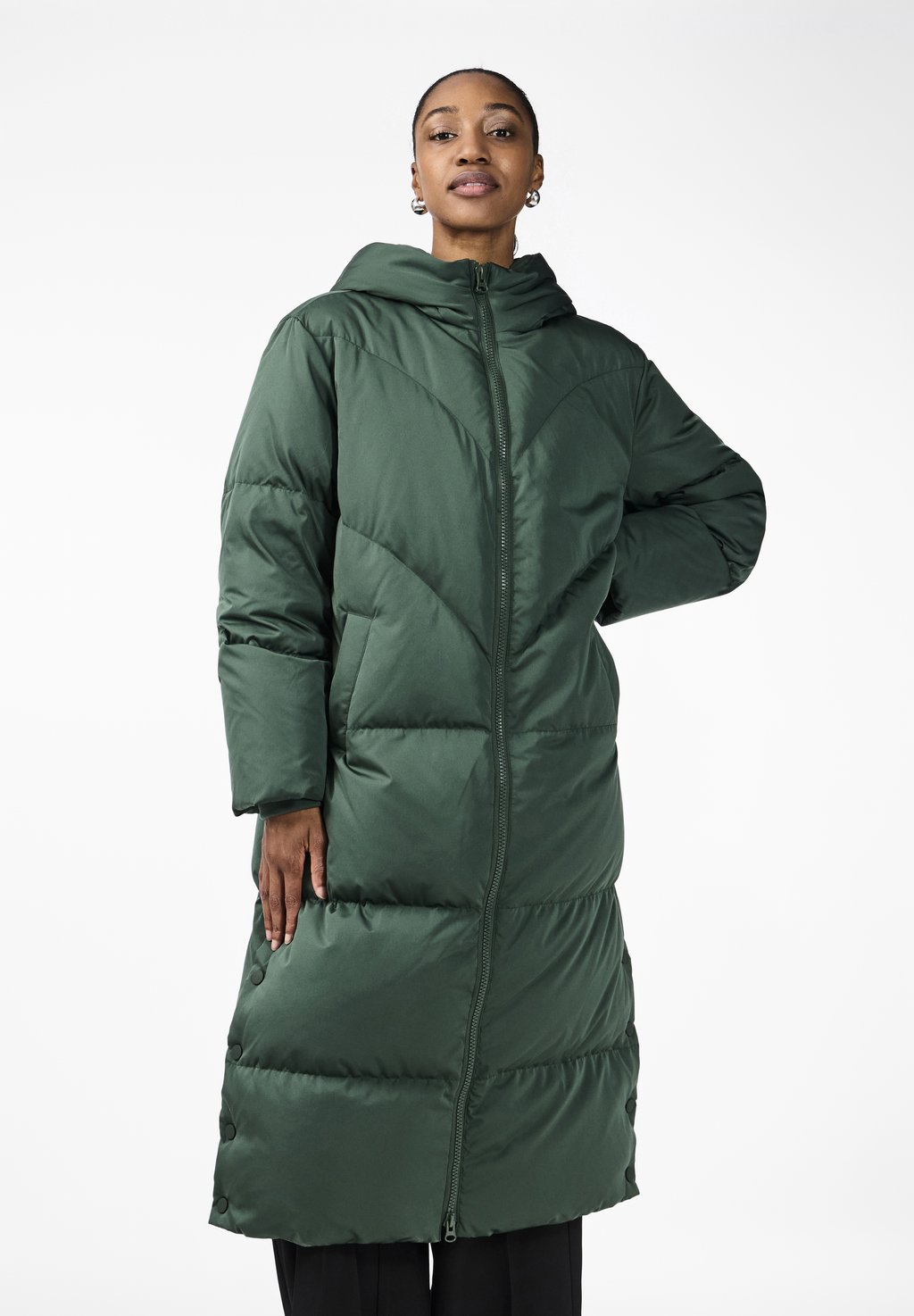

Зимнее пальто YASIRIMA LONG COAT YAS, темно-зеленый