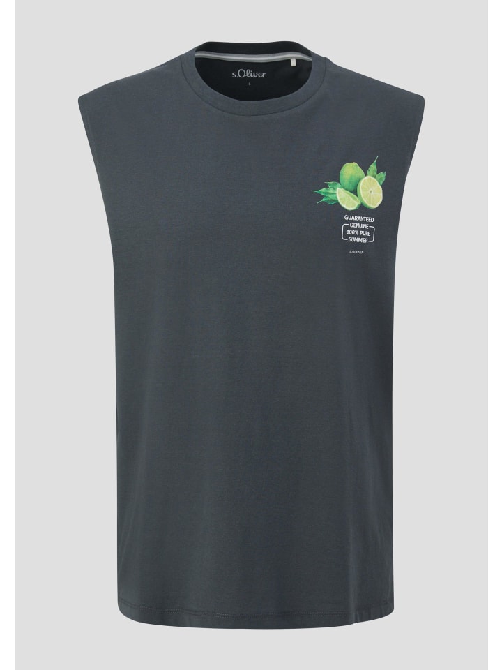 

s.Oliver Футболка цвета 95D1_сланцево-серый