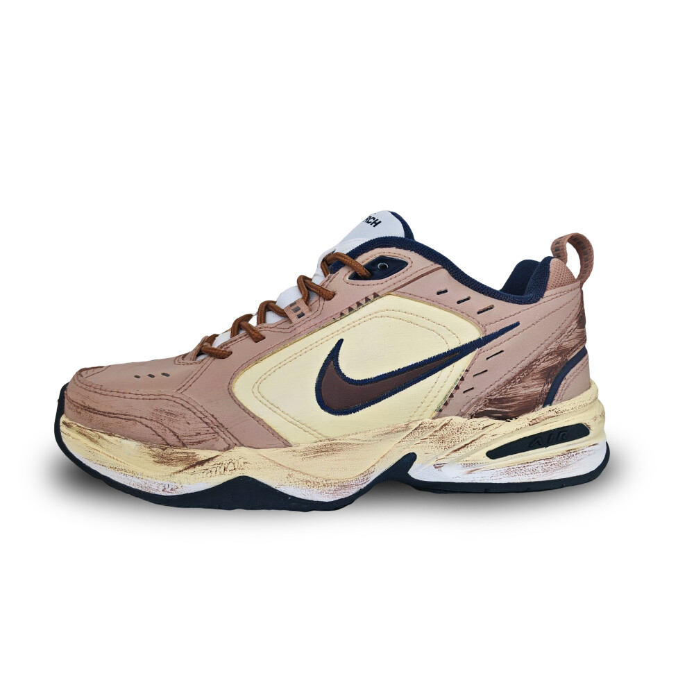 

Кроссовки Air Monarch 4 Chunky унисекс с низким верхом бежевого цвета Nike, Бежевый, Кроссовки Air Monarch 4 Chunky унисекс с низким верхом бежевого цвета Nike