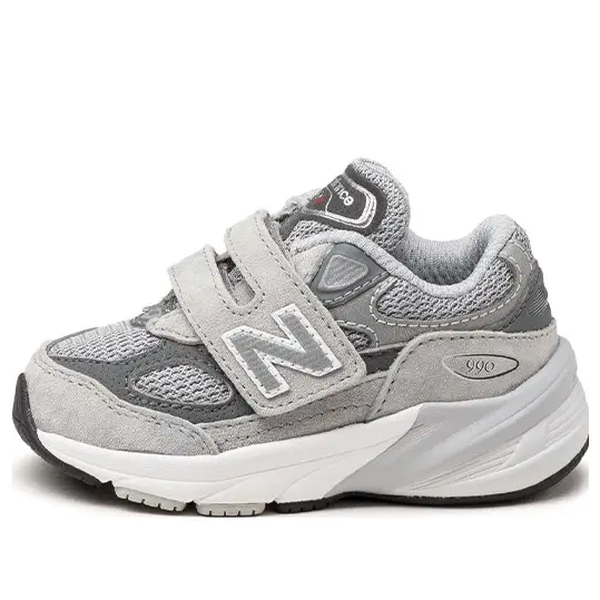 

Кроссовки 990v6 на липучке для малышей New Balance, серый