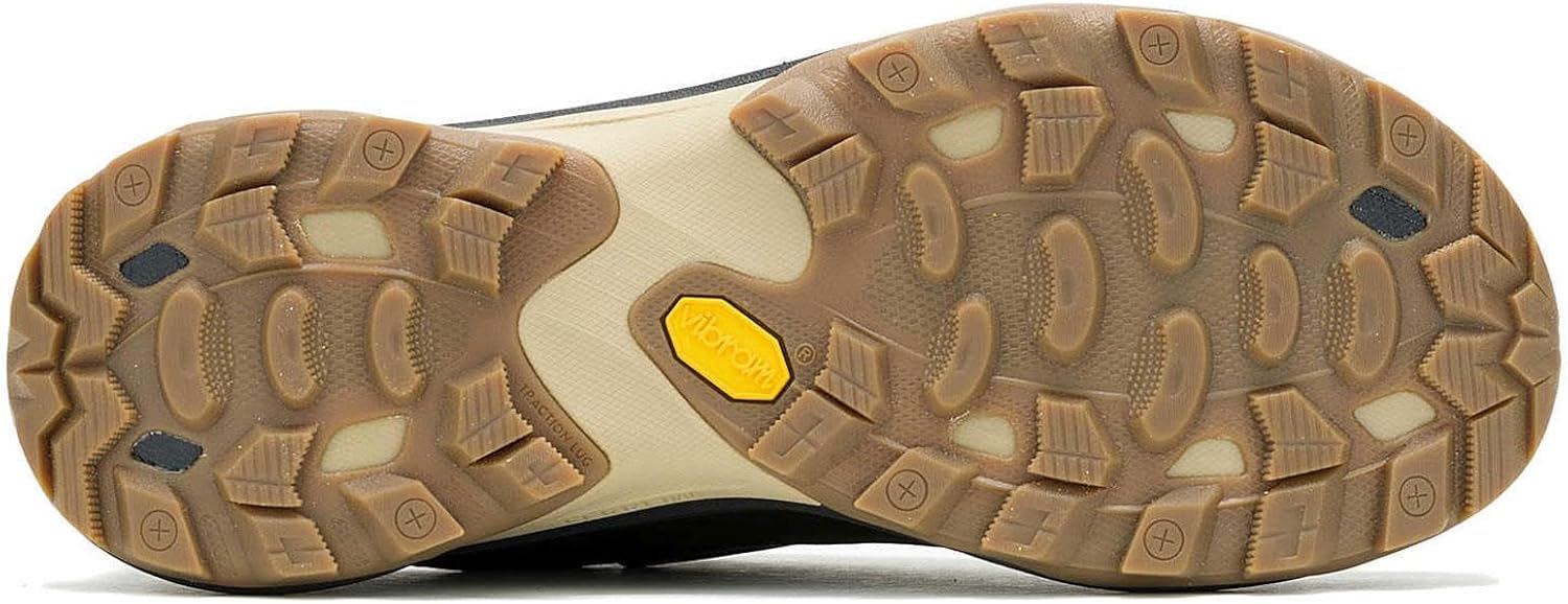 Мужские водонепроницаемые кожаные кроссовки Merrell Moab Speed 2, черный — фото 2
