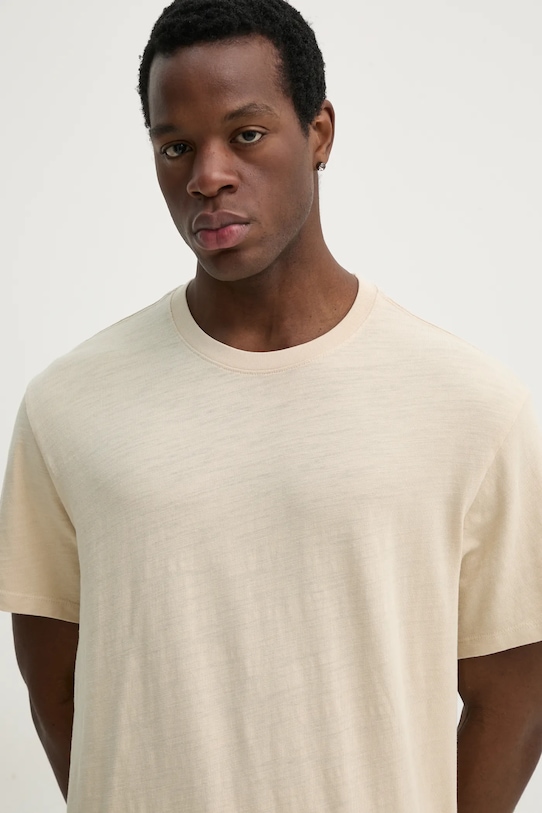 Хлопковая футболка The Essential Tee Levi'S, бежевый — фото 4