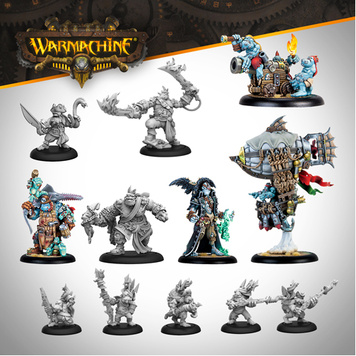 

Фигурка Warmachine: Southern Kriels Brineblood Marauders Auxiliary Expansion Steamforged Games