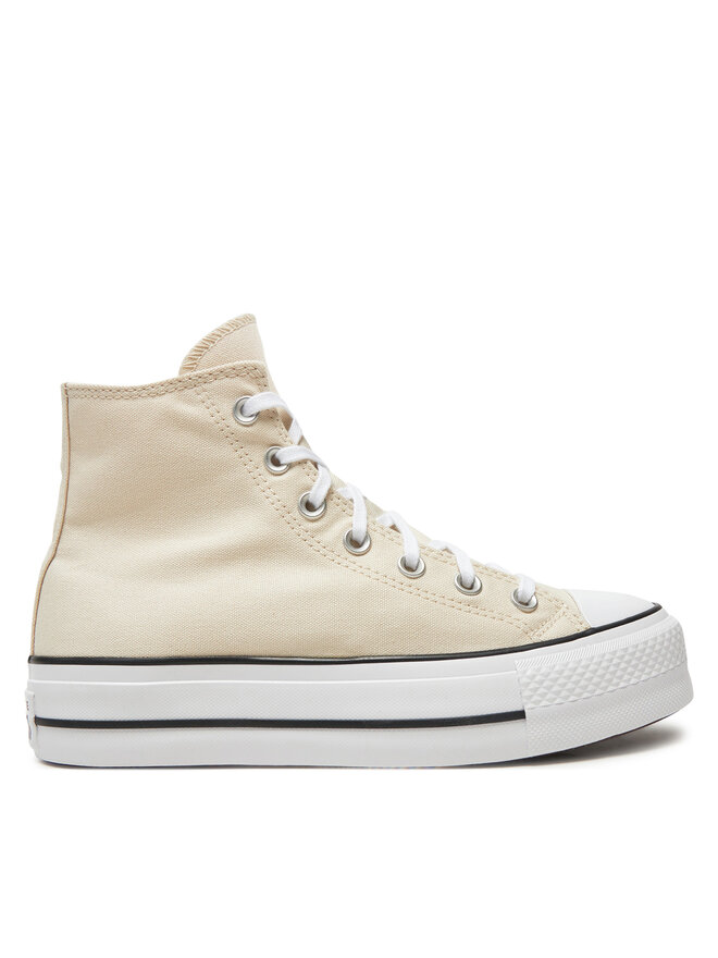 Кроссовки Converse Bambas Chuck Taylor All Star Lift Platform HI A08214C, бежевый