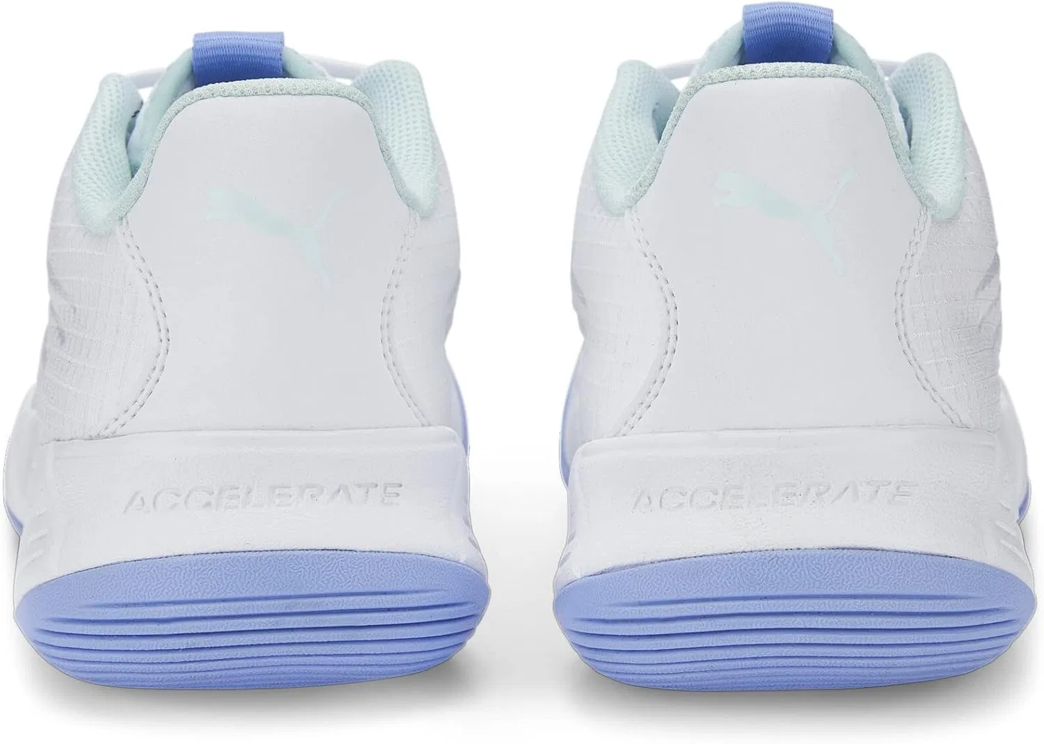 Кроссовки PUMA Unisex Accelerate Pro II W+ для дома, Puma White Nitro Blue Electric Purple Arctic Ice — фото 3